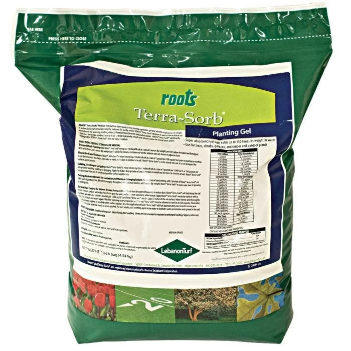 Terra-Sorb Hydrogel Super Absorbent Medium Grade 10lb Bag 3 Terra-Sorb Hydrogel Super Absorbent Medium Grade 10lb Bag