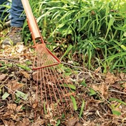 Leonard 10-Tine Forestry Rake -Garden Home 110f 2
