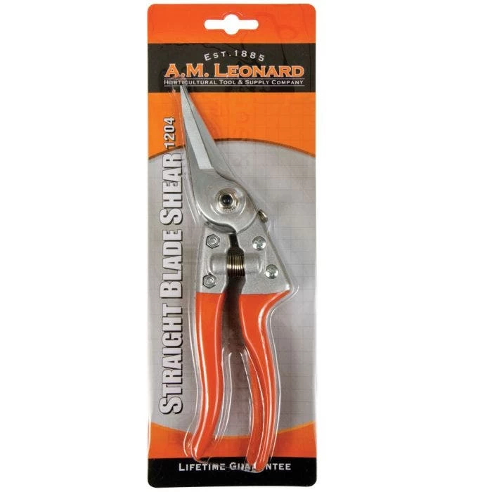 Leonard Straight Blade Pruning Shears, 8.625-inch Length 6 Leonard Straight Blade Pruning Shears, 8.625-inch Length - Image 4