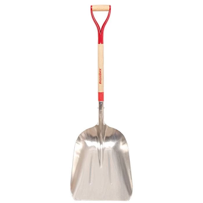 Razor-Back® Size 12 Western Pattern Aluminum Scoop 3 Razor-Back® Size 12 Western Pattern Aluminum Scoop