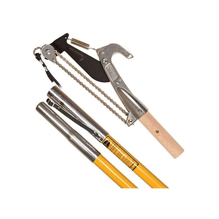 Corona Compound Pole Pruner Kit With Yellow Fiberglass Poles 3 Corona Compound Pole Pruner Kit With Yellow Fiberglass Poles
