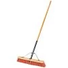Leonard Fine-Bristle Push Broom, 24-Inch Wide Block -Garden Home 1824
