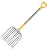 10-Tine Ames Ensilage Fork, 30-inch D-Grip Handle -Garden Home 18295