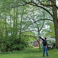 Leonard 4-Section Aluminum Telescopic Pole Saw With 16-Inch Blade -Garden Home 18tps live vert2