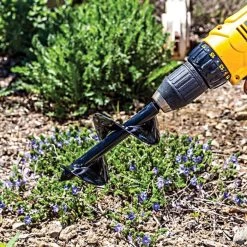 Power Planter Bulb Auger & Bedding Plant Tool -Garden Home 307 blk 6