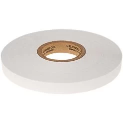 Plant Tie Ribbon White Embossed Heavy Duty 1/2"x140' 8 Mil, Pack Of 24