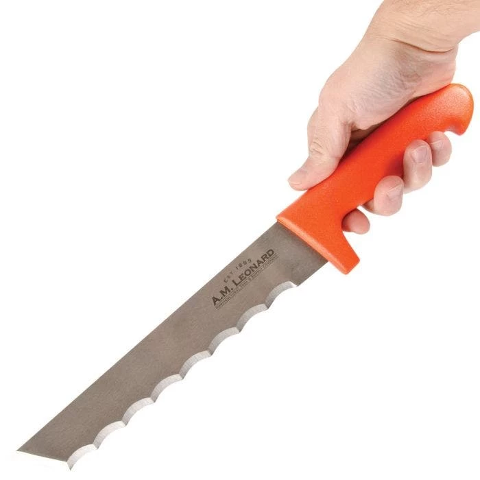 Leonard Wavy Edge Stainless Steel Cut-All Knife, 8-Inch Blade 5 Leonard Wavy Edge Stainless Steel Cut-All Knife, 8-Inch Blade - Image 3