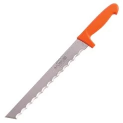 Leonard Wavy Edge Stainless Steel Cut All Knife, 13-Inch Blade