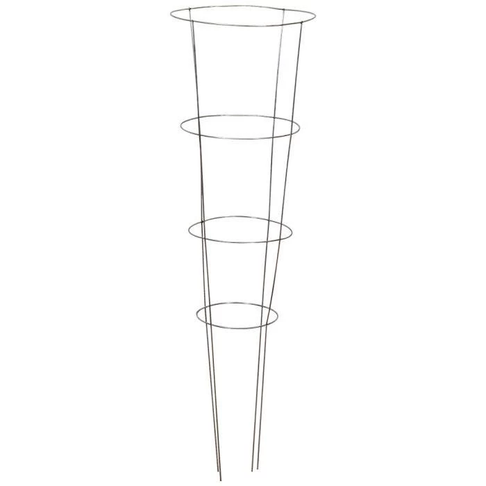 Tapered Tomato Plant Supports, 42-Inch Height, Pack Of 5 3 Tapered Tomato Plant Supports, 42-Inch Height, Pack Of 5