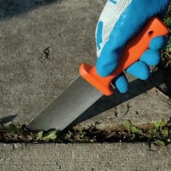 Classic Stainless Steel Soil Knife By A.M. Leonard, 6in Dual Edged Blade, Lifetime Warranty -Garden Home 4750 6