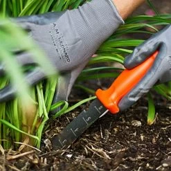 Deluxe Soil Knife And Sheath Kit By A.M. Leonard, 6in Blade, Lifetime Warranty -Garden Home 4752 3 2