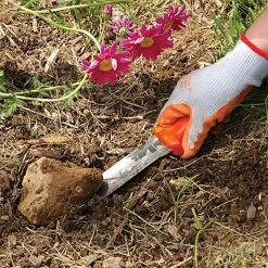 Deluxe Soil Knife And Sheath Kit By A.M. Leonard, 6in Blade, Lifetime Warranty -Garden Home 4752 6 2