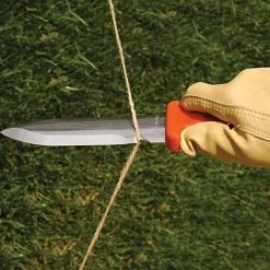 Deluxe Stainless Steel Soil Knife By A.M. Leonard, 6in Dual Edged Blade, Lifetime Warranty -Garden Home 4752 8