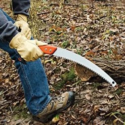 Leonard Tri-Edge Pruning Saw, 13-inch Curved Blade -Garden Home 713ts 6
