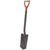 Leonard Full-Strap Diamond-Point Spade With D-Grip Handle -Garden Home a13d