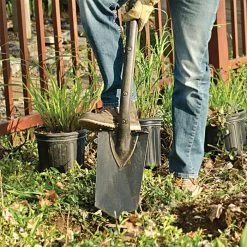 Leonard Full-Strap Diamond-Point Spade With Straight Handle -Garden Home a13dl 4