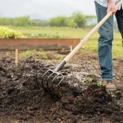 Leonard 5-Tine Forged Refuse Hook & Cultivator -Garden Home ac5 3