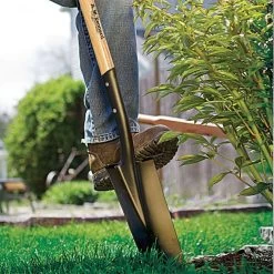 Leonard Drain Spade With 48-Inch Straight Wood Handle -Garden Home ad16l 4