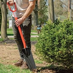 Leonard All-Steel Drain Spade With D-Grip Handle -Garden Home ads16 2