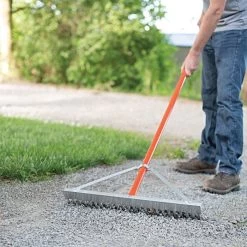 Leonard Aluminum Lawn Rake 24in Wide 8 Leonard Aluminum Lawn Rake 24in Wide -Garden Home al246 3 1