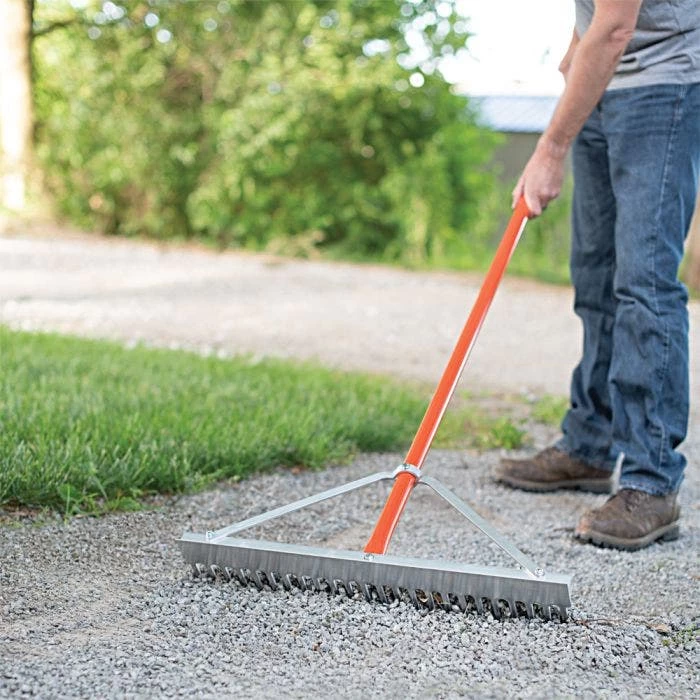 Leonard Aluminum Lawn Rake 24in Wide 5 Leonard Aluminum Lawn Rake 24in Wide - Image 3