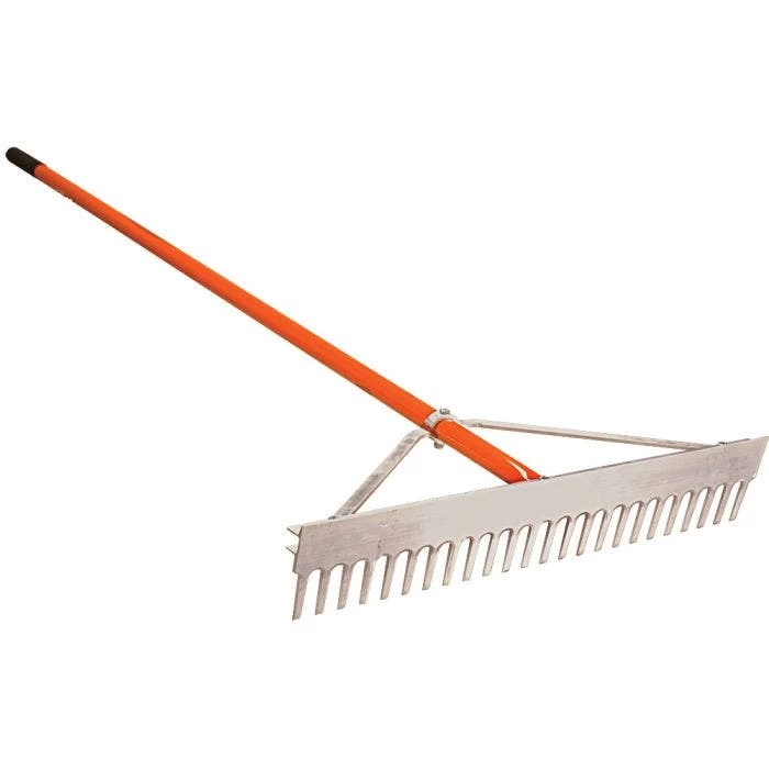 Leonard Aluminum Lawn Rake 24in Wide 3 Leonard Aluminum Lawn Rake 24in Wide