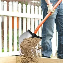 Leonard All-Steel Round-Point Shovel 13 Leonard All-Steel Round-Point Shovel -Garden Home am11 7 1
