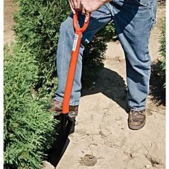 Steel Nursery Spade By A.M. Leonard, 13in Blade X 27in Length, Lifetime Warranty 12 Steel Nursery Spade By A.M. Leonard, 13in Blade X 27in Length, Lifetime Warranty -Garden Home am12 5