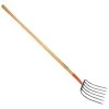 Leonard 6-Tine Forged Steel Manure Fork With 54-Inch Straight Handle 1 Leonard 6-Tine Forged Steel Manure Fork With 54-Inch Straight Handle -Garden Home amf6 2