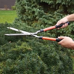 Leonard 9-inch Blade Crew Hedge Shears, 24.75-inch Overall Length -Garden Home amh9 1 1