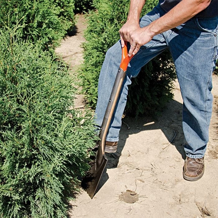 Leonard Classic Full Strap Spade With D Grip Handle And Rubber Foot Pad 5 Leonard Classic Full Strap Spade With D Grip Handle And Rubber Foot Pad - Image 3