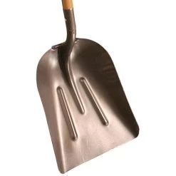 Leonard Steel Scoop Shovel With Size 10 Blade And D-Grip Handle -Garden Home ams10 1 1 1