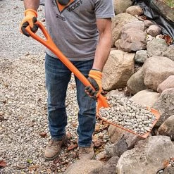 Leonard 10 Inch All Poly Scoop Shovel With D Grip Handle 17 Leonard 10 Inch All Poly Scoop Shovel With D Grip Handle -Garden Home ap100 8