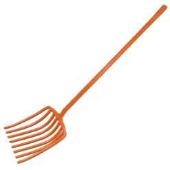 Leonard 8-Tine All Poly Scoop Fork, 63-inch Length -Garden Home apf805 2