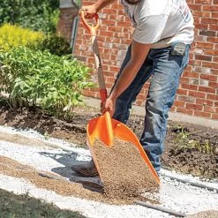 Leonard ABS Scoop Shovel With D Grip Handle -Garden Home aps12 6