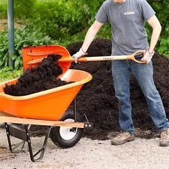 Leonard ABS Scoop Shovel With D Grip Handle -Garden Home aps12 7