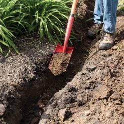 Leonard Trenching Shovel With 5-Inch Wide Blade -Garden Home ats5 7