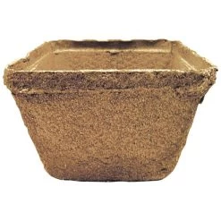 CowPots #12 Square Pots, Case Of 40