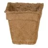 CowPots, #3 Square Pots, Case Of 1,176 -Garden Home cpsq31176 5