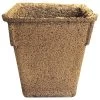 CowPots Biodegradable Pots, #4 Square Tall, 330 Per Case