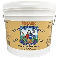 Neptune's Harvest 5-3-0 Crab & Lobster Shell Meal, 12-Pound Bucket