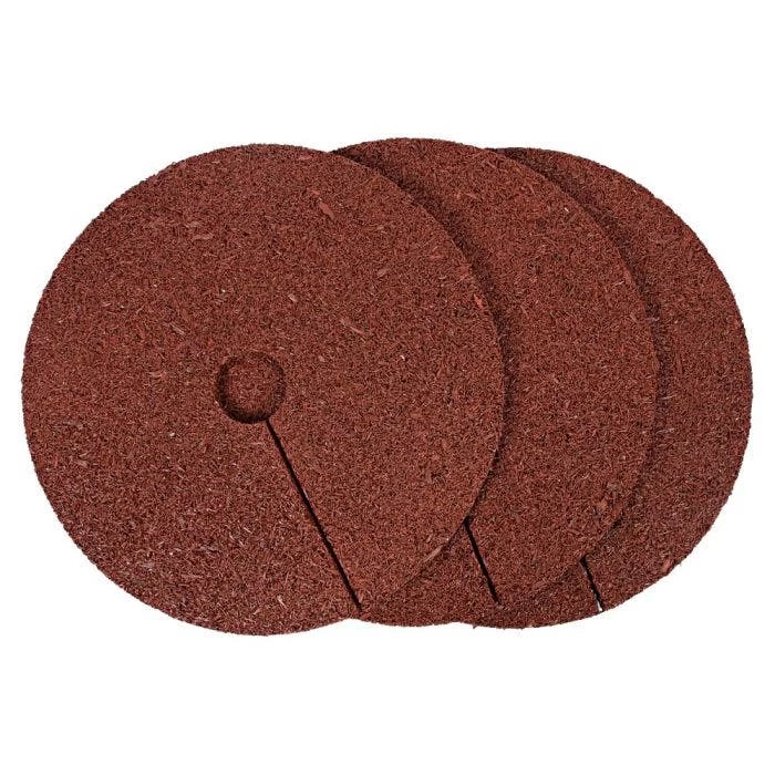 Rubberific® Tree Rings 24in, Red, Box Of 3 3 Rubberific® Tree Rings 24in, Red, Box Of 3