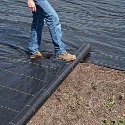 3.2oz Premium Woven Ground Cover 12ft (Folded) X 300ft -Garden Home gc123 live rolling4 5.2.23 1