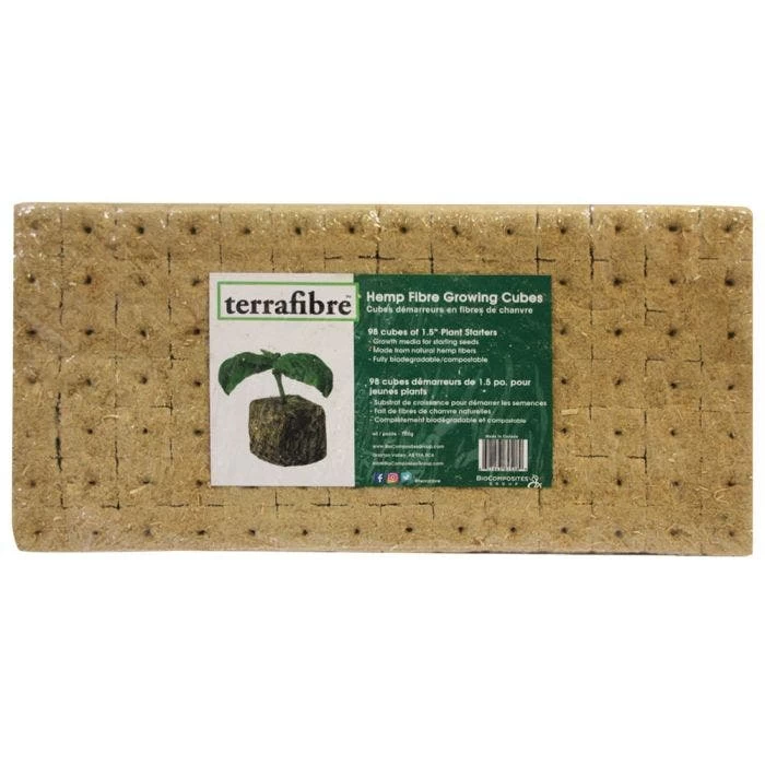 Terrafibre 1-1/2-Inch Growing Cubes, 98 Count 3 Terrafibre 1-1/2-Inch Growing Cubes, 98 Count