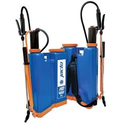 Jacto 4 Gallon Backpack Sprayer With Poly Piston Pump, Blue -Garden Home hd400bl 2