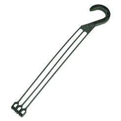 Landmark Plastics 16-Inch Double-Clip Auto Hangers, Case Of 50