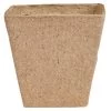 Jiffy Peat Pots 3 X 3 In Square -Garden Home jpt230