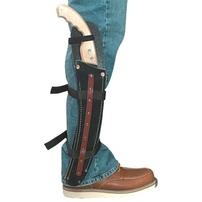 Saw Sheath Leg Strap Mount Rubberized Fits Up To 15in Curved Saw Blades 3 Saw Sheath Leg Strap Mount Rubberized Fits Up To 15in Curved Saw Blades