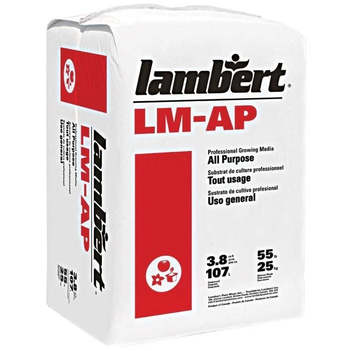 Lambert LM-AP All Purpose Growing Mix With Perlite And Vermiculite, 3.8 Cu Ft Compressed Bale 3 Lambert LM-AP All Purpose Growing Mix With Perlite And Vermiculite, 3.8 Cu Ft Compressed Bale