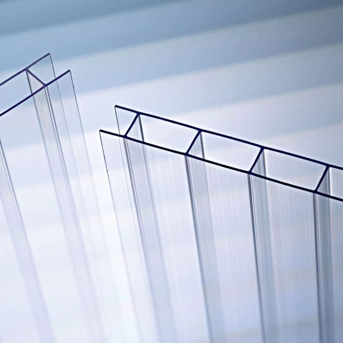 Polycarbonate Panel 8mm Twin Wall, White/Black/White, 6' X 12' 3 Polycarbonate Panel 8mm Twin Wall, White/Black/White, 6' X 12'